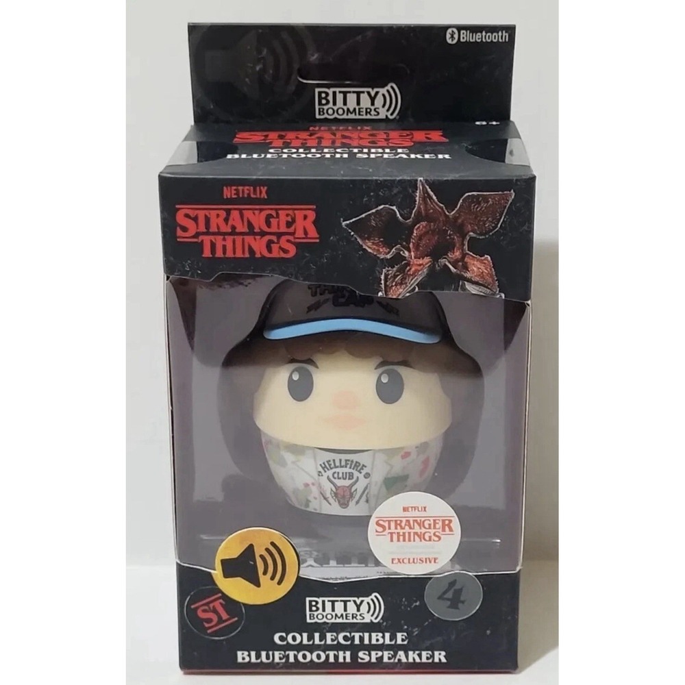 Stranger Things Bitty Boomers Exclusive‎ Collectible Bluetooth Speaker Dustin